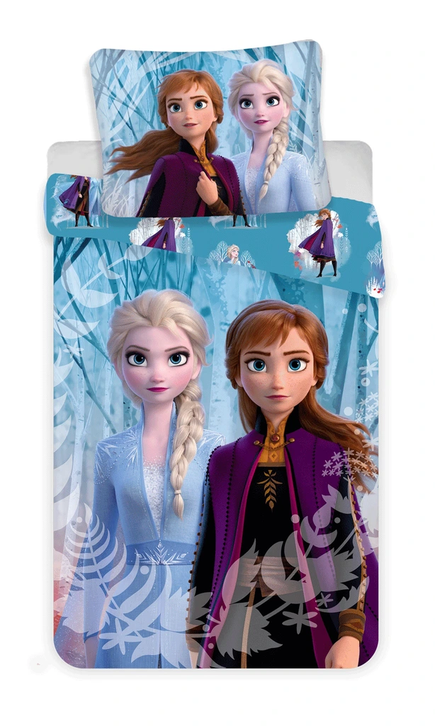 

Постельное белье Эльза и Анна Холодное сердце Disney (наволочка+пододеяльник), Оригинальная лицензия Frozen II 140x200 см