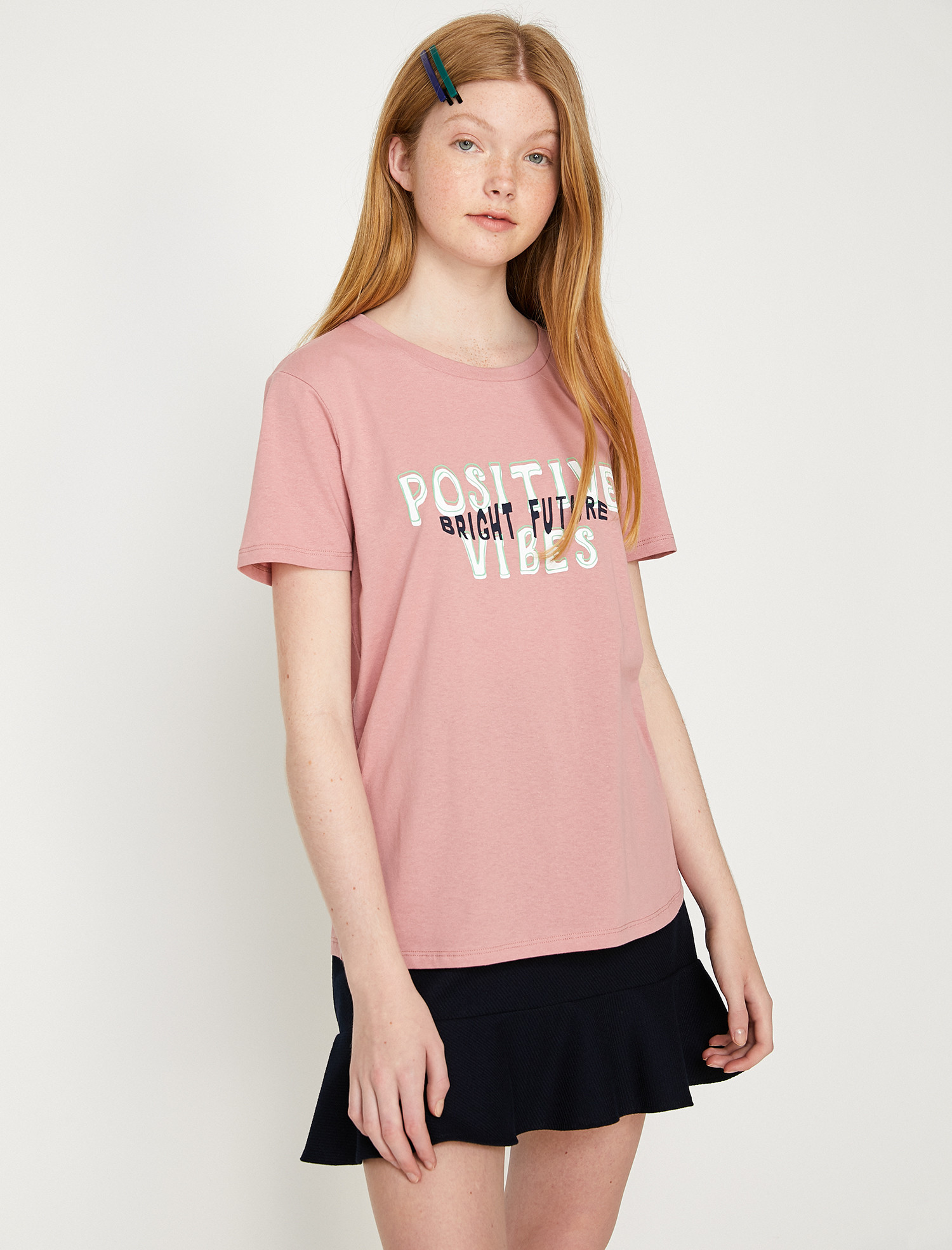 

Футболка Koton 9YAL18017IK-266  Rose, Футболка Koton 9YAL18017IK-266 L Rose