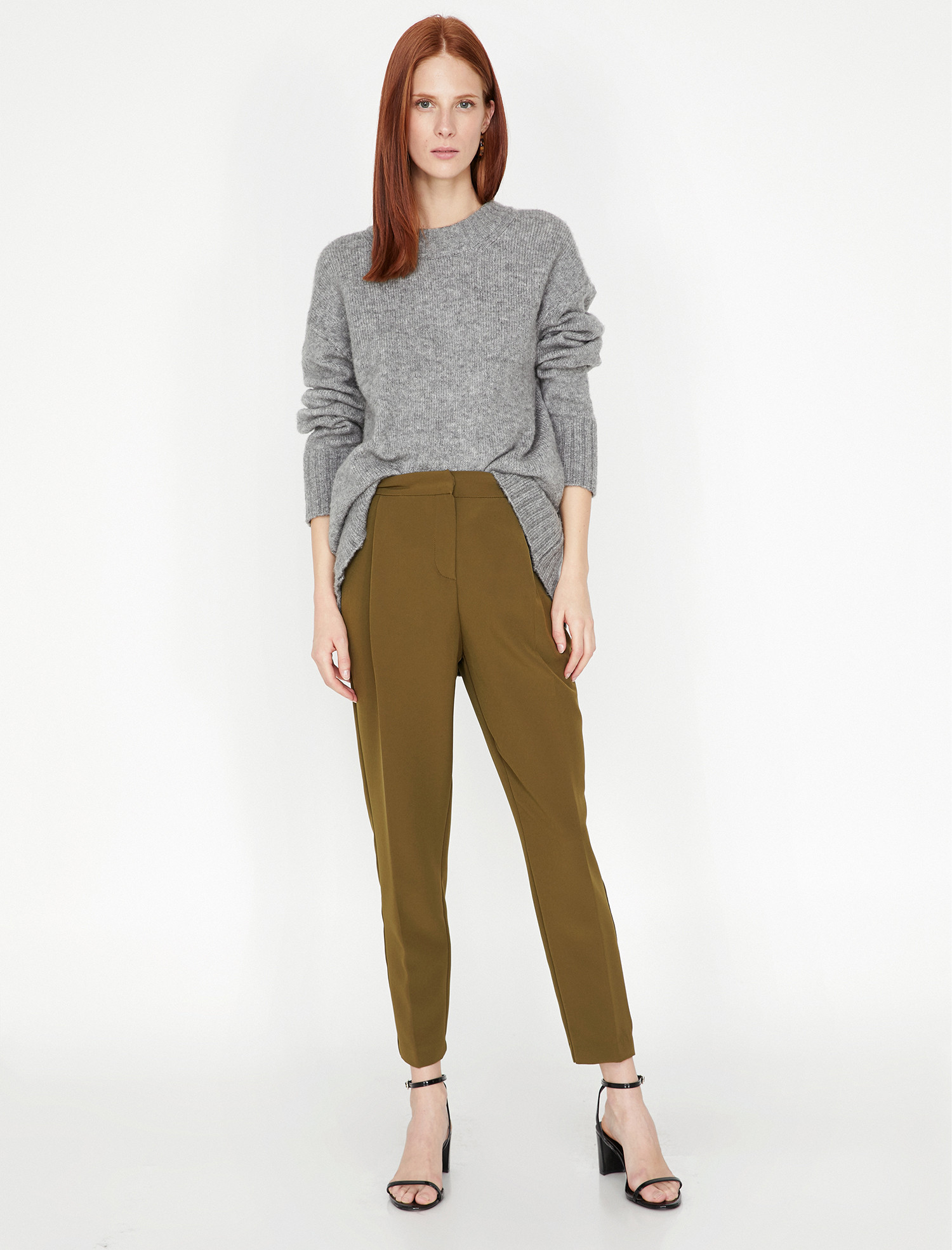 

Брюки Koton 9KAK42050UW-890  Khaki, Брюки Koton 9KAK42050UW-890 42 Khaki