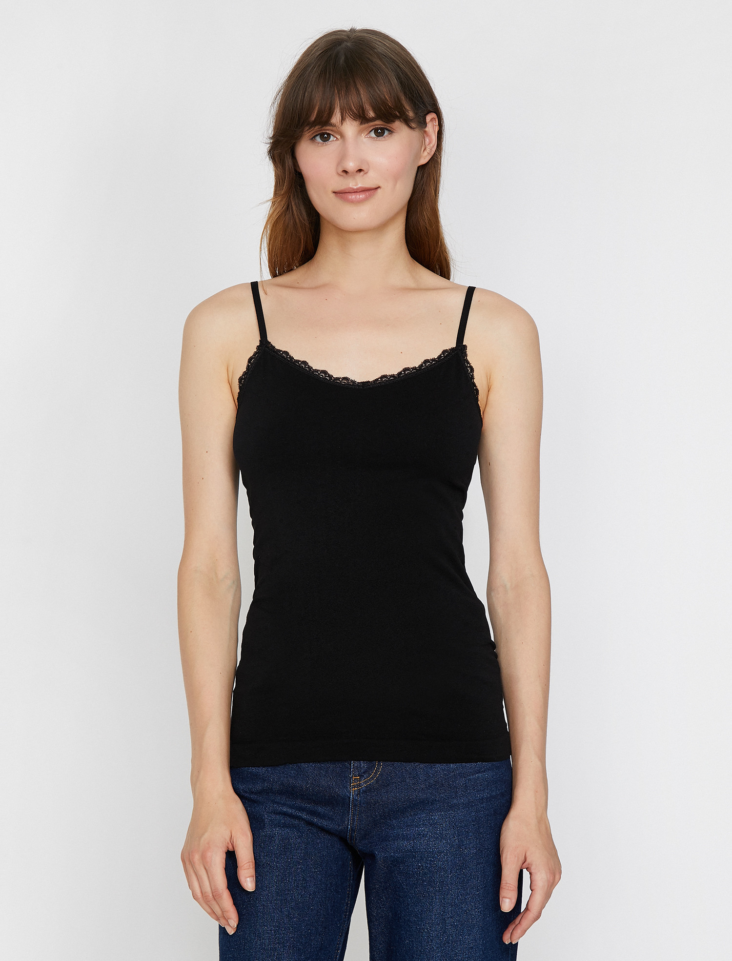 

Майка Koton 0KAK37154DS-999 S Black