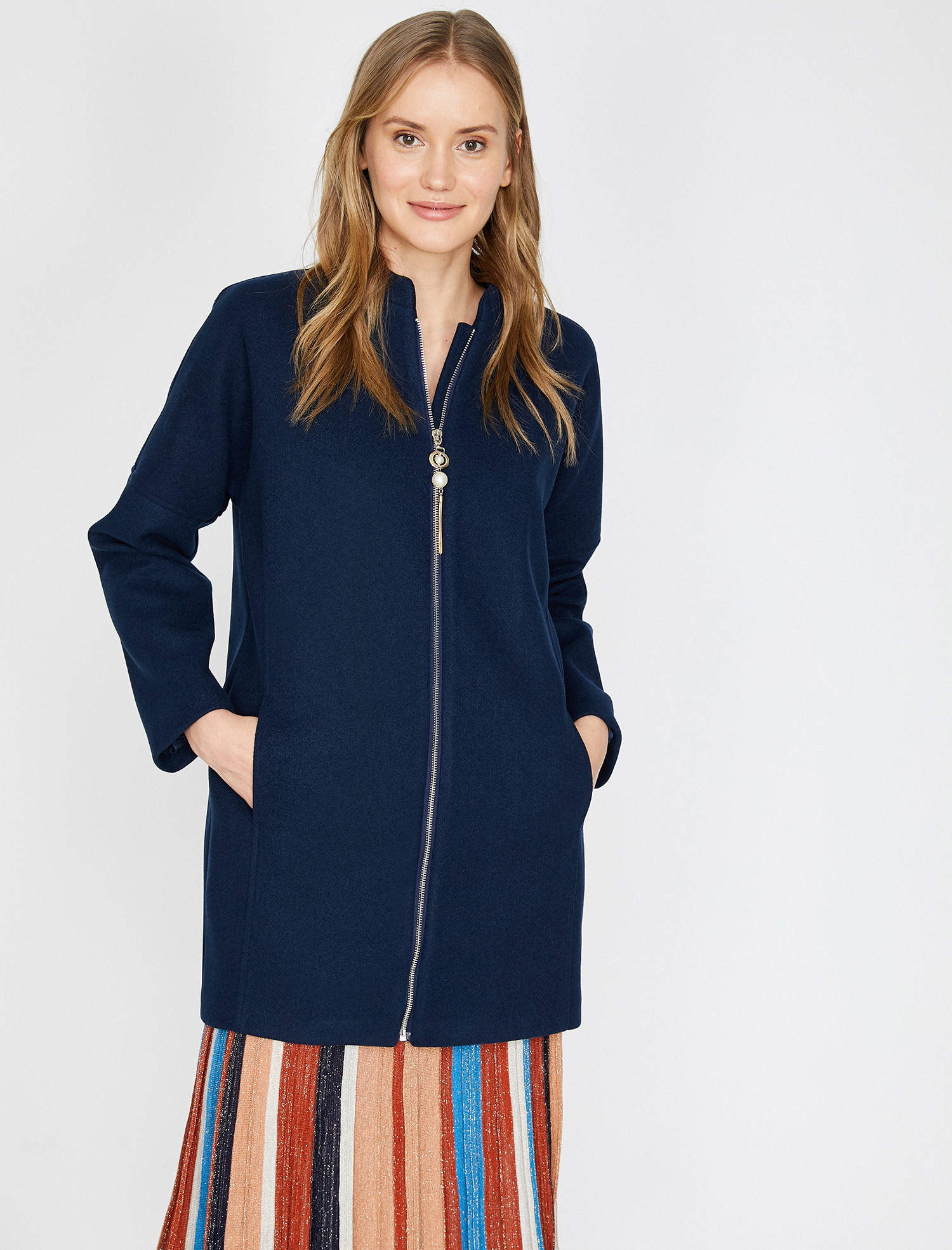 

Пальто Koton 9YAK06600IW-NA1 38 Navy