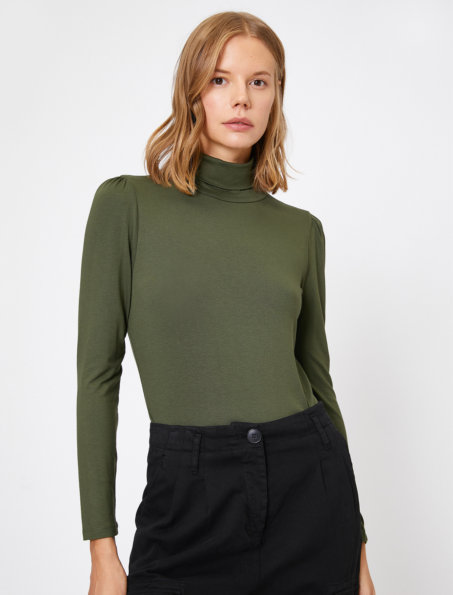 

Водолазка Koton 0KAK13112OK-801 L Khaki