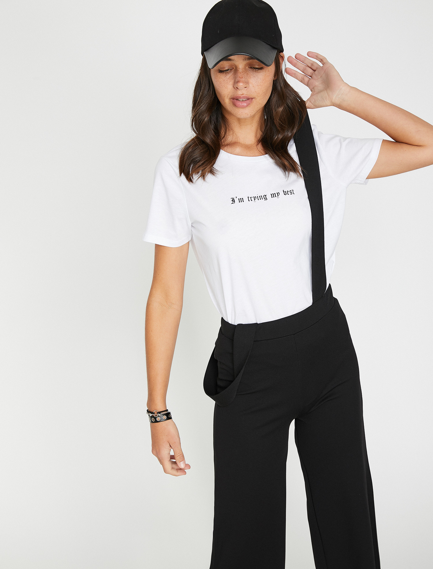 

Футболка Koton 9YAL18719IK-001 M Off White
