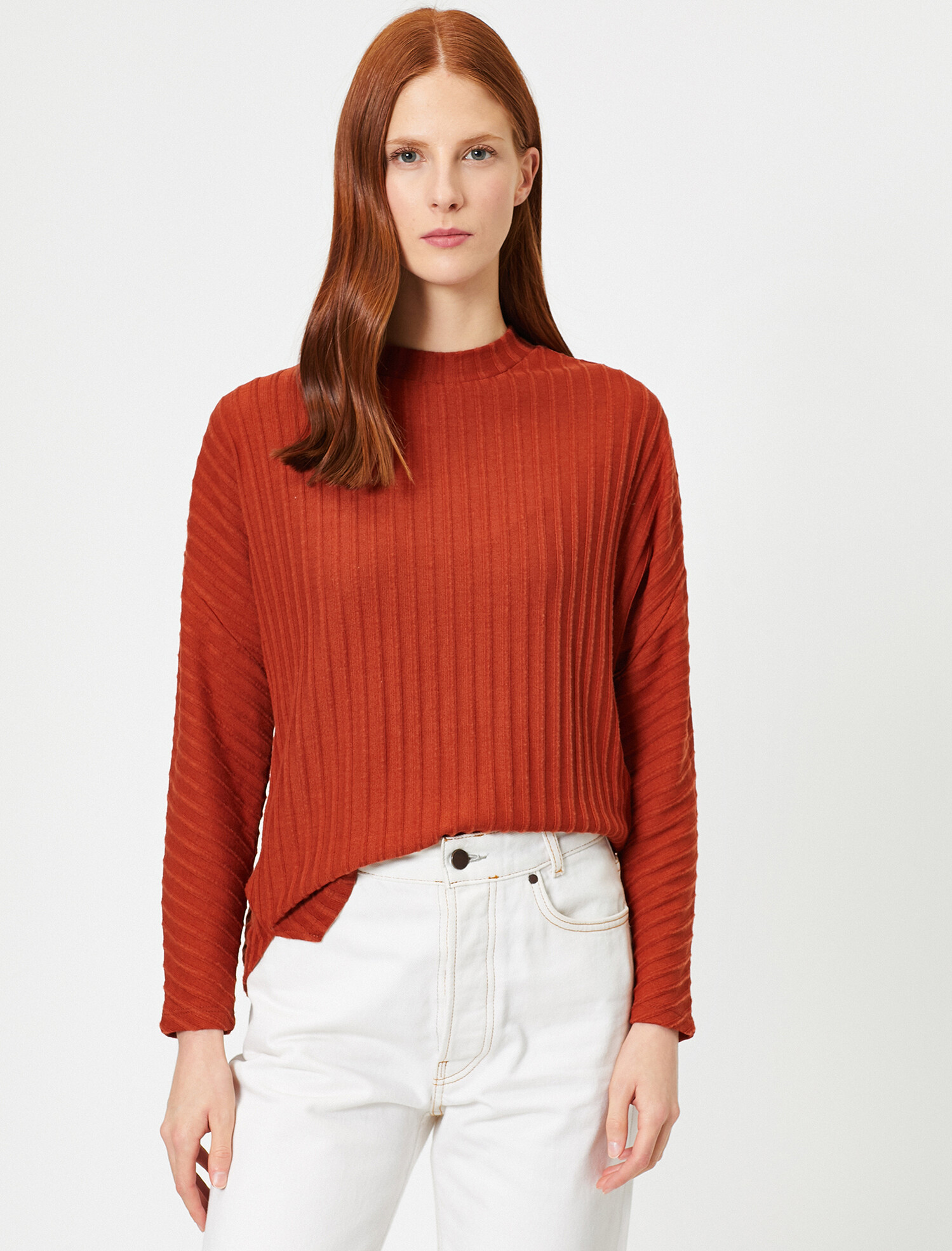 

Лонгслив Koton 0KAK13904EK-TRC M Mustard