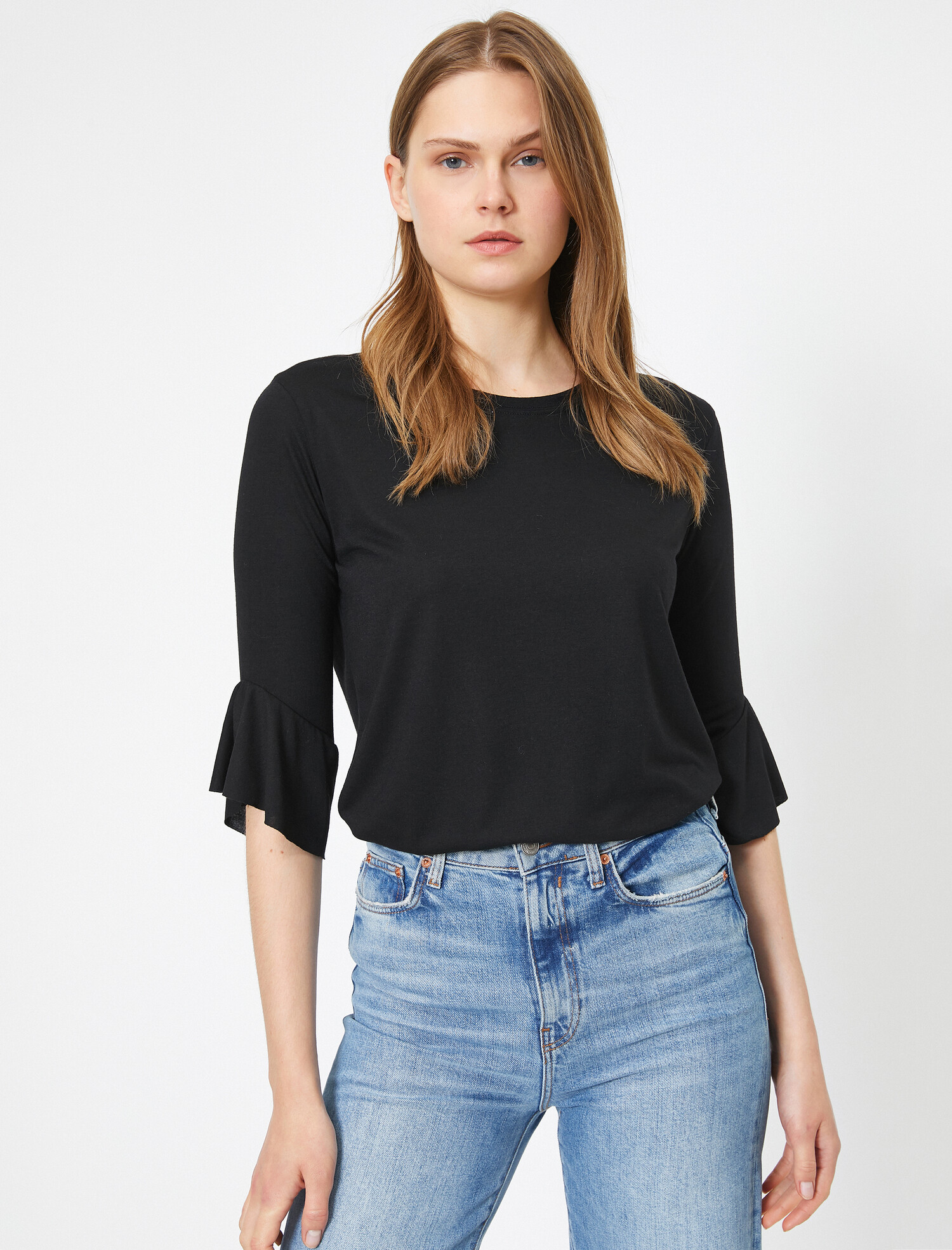 

Блузка Koton 0KAK13282GK-999  Black, Блузка Koton 0KAK13282GK-999 L Black