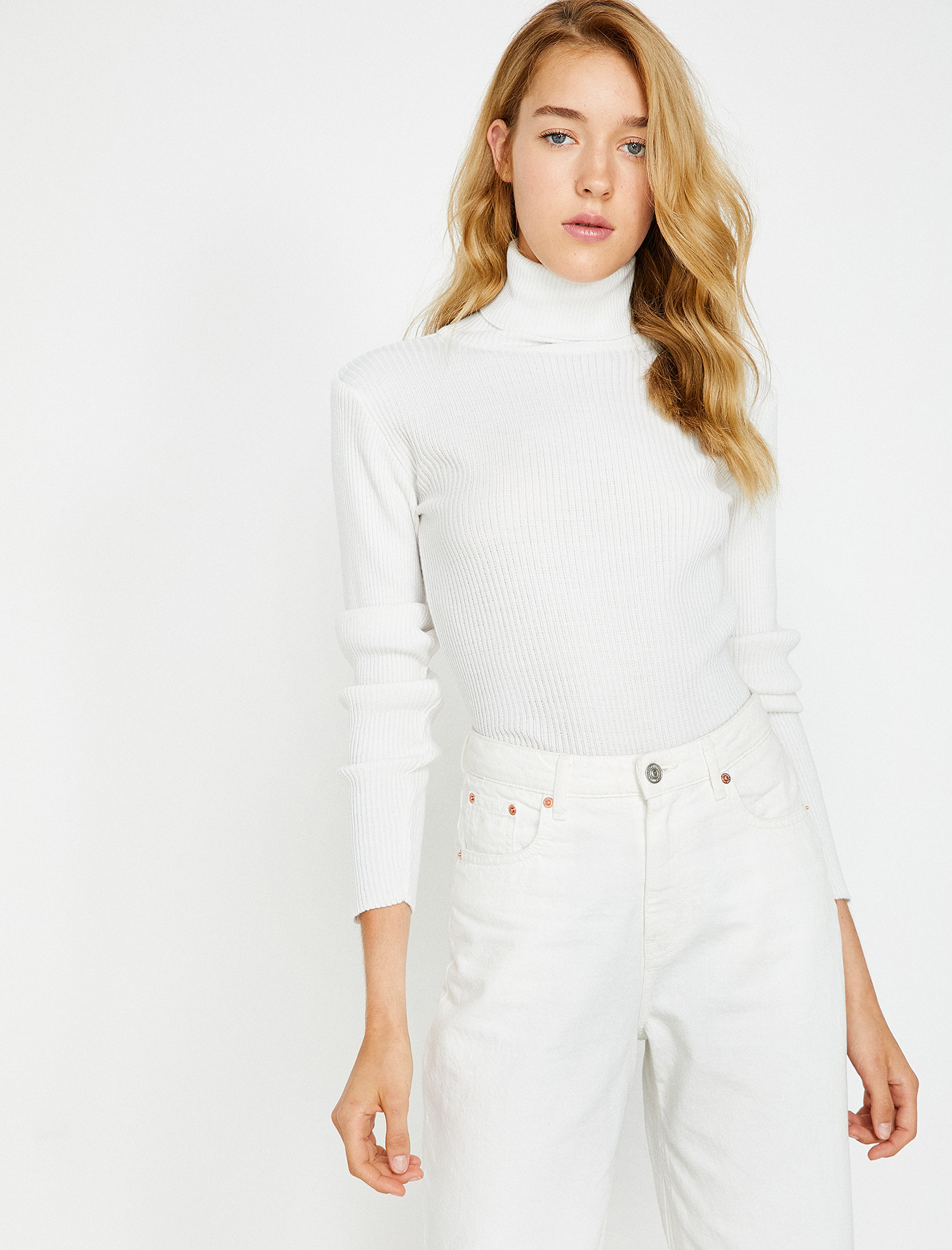 

Свитер Koton 9KAK92817HT-001 S Off White