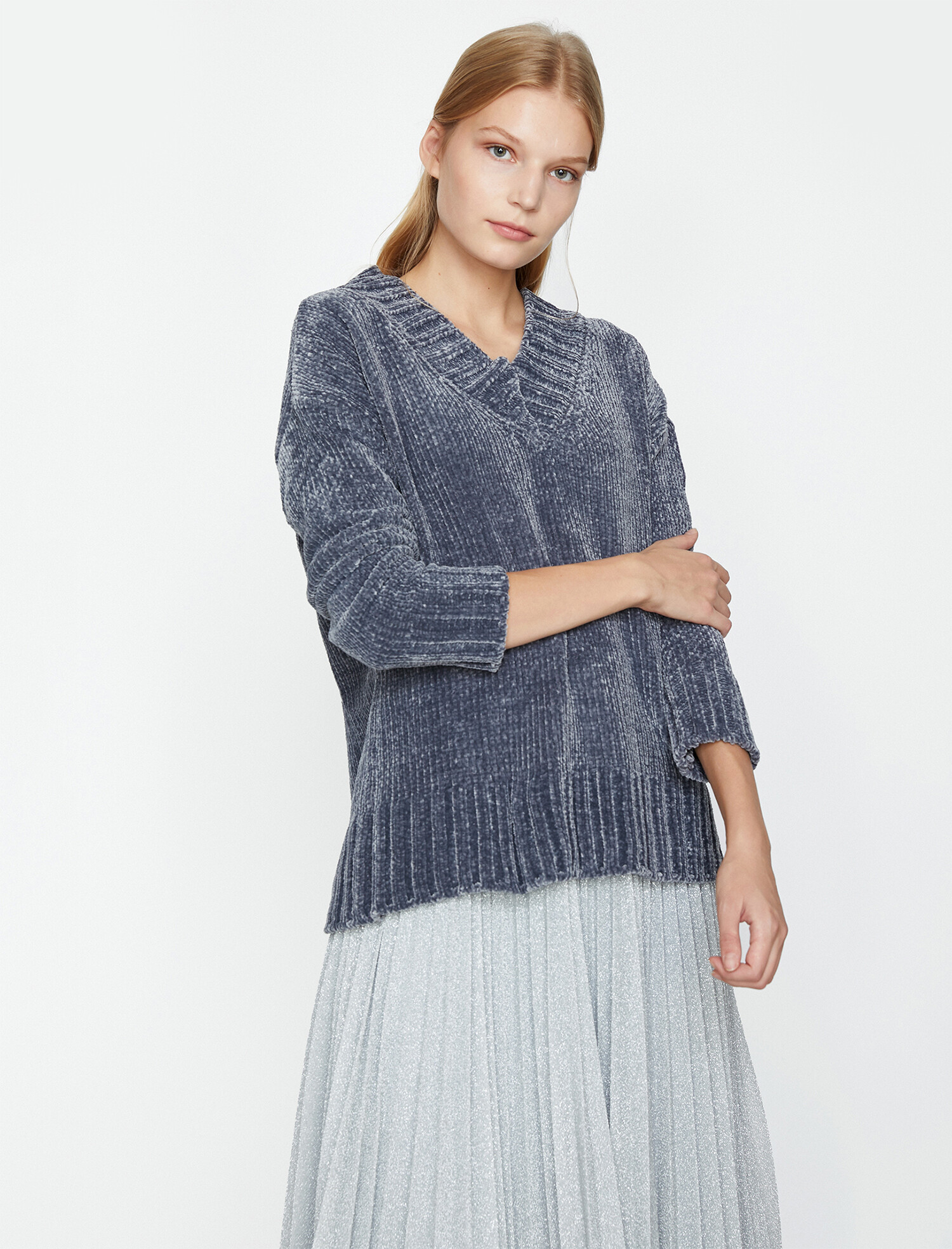

Пуловер Koton 9KAK93763YT-027 XL Grey