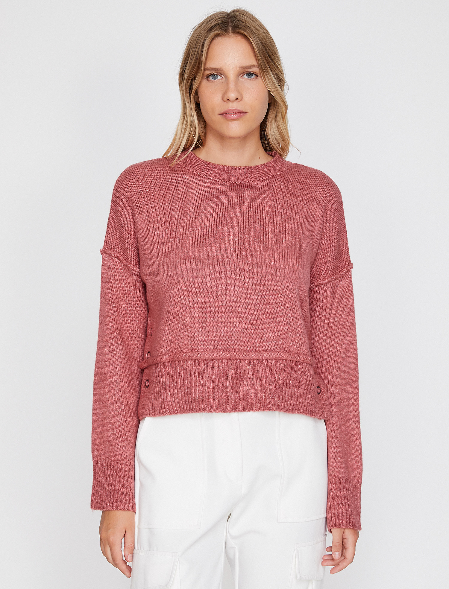 

Джемпер Koton 0KAL98229OT-264 XS Rose