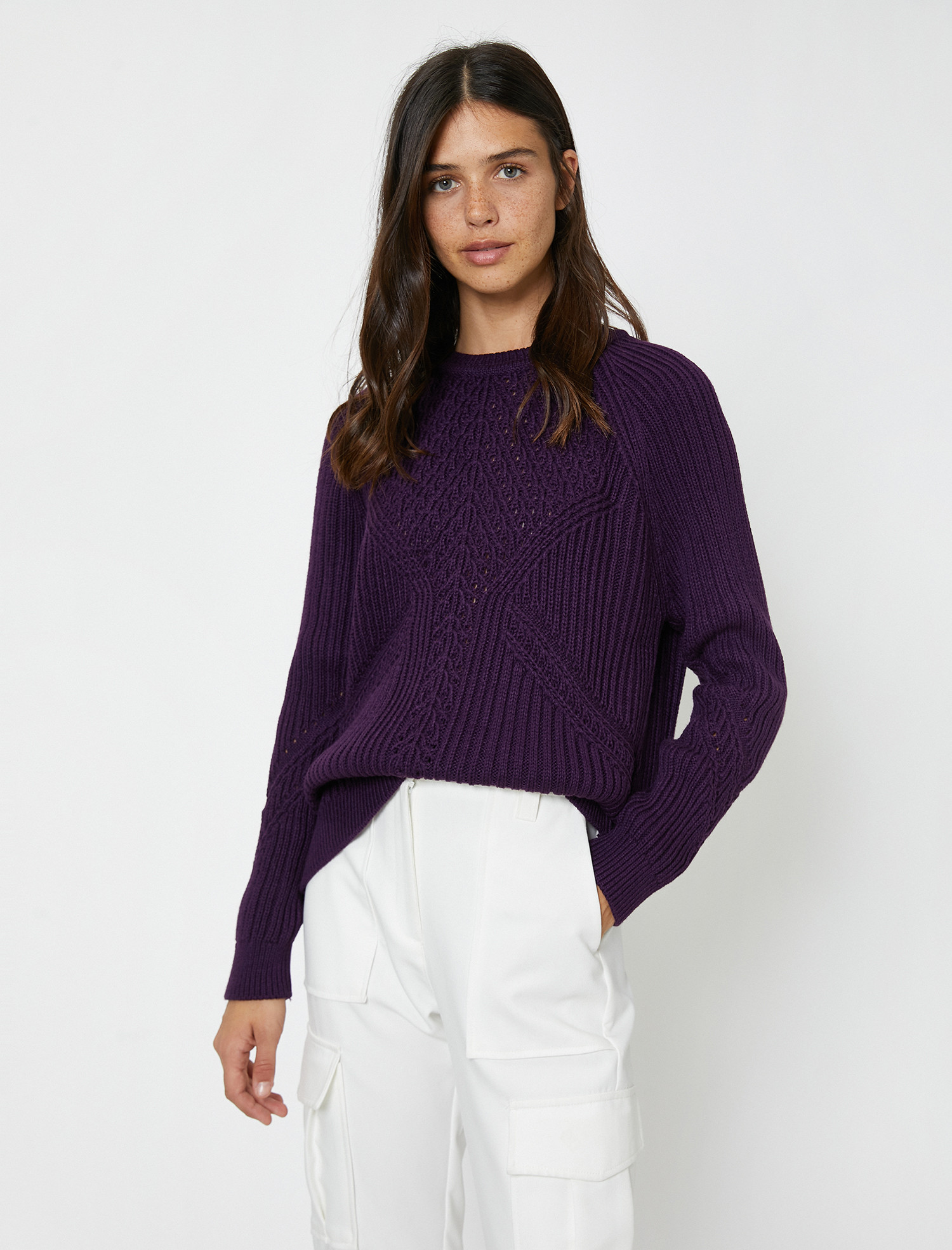 

Джемпер Koton 0KAL98292OT-335 M Aubergine