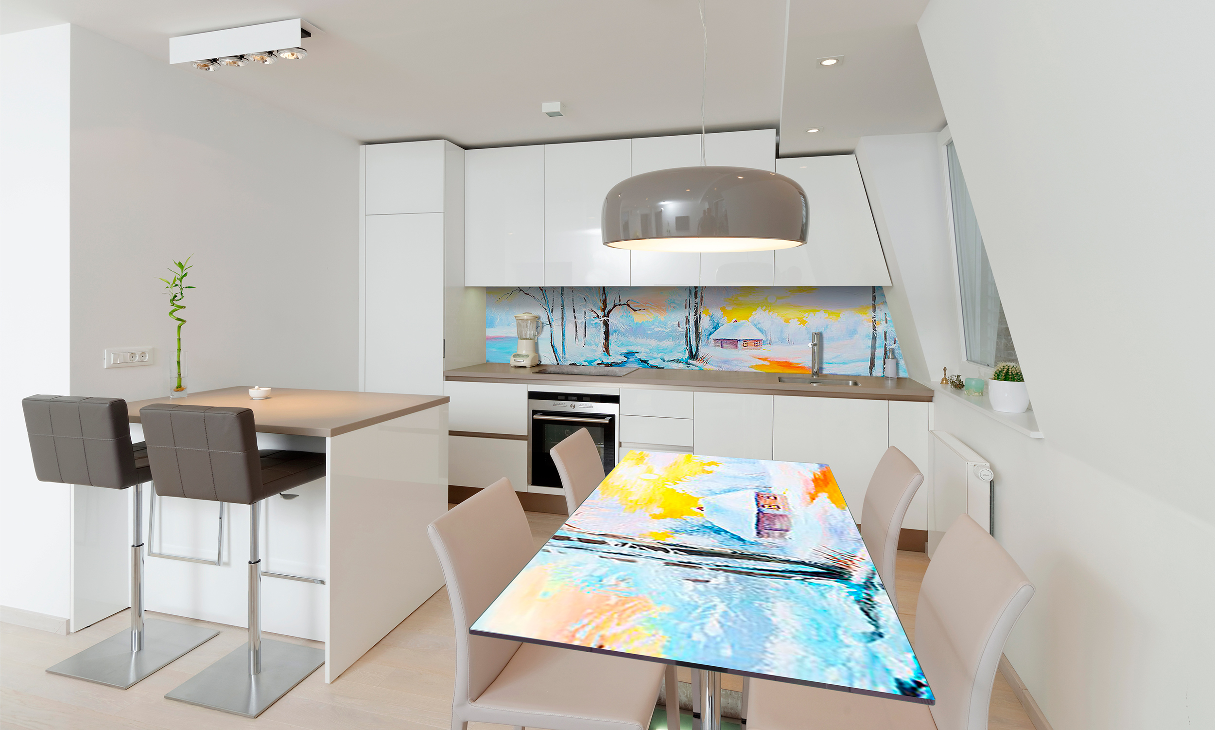 

Виниловая 3D наклейка на стол Zatarga Зимняя сказка 650х1200 мм (Z180928/1st)