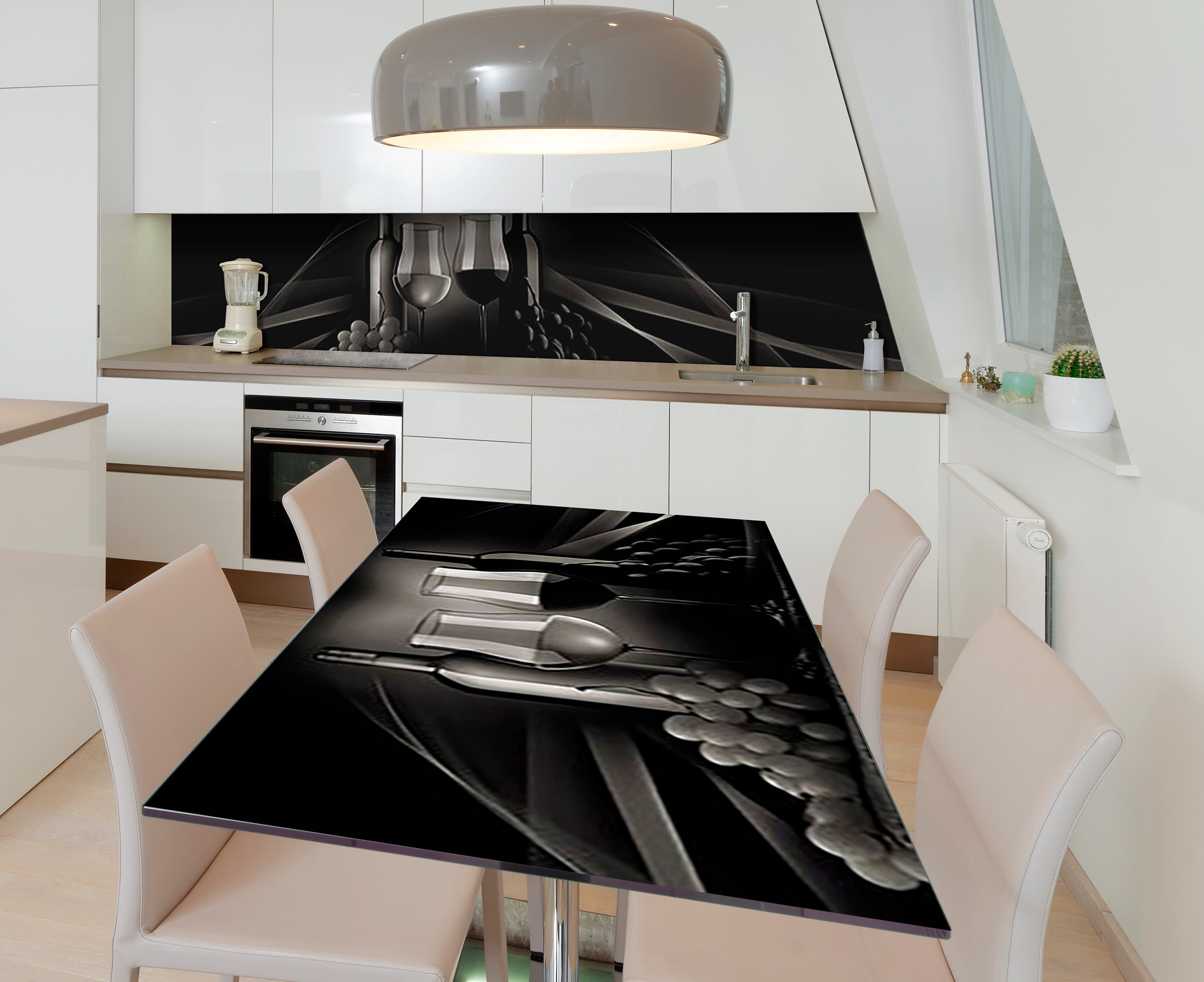 

Виниловая 3D наклейка на стол Zatarga Красные вина 600х1200 мм