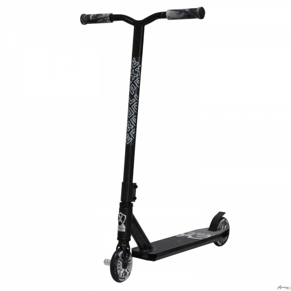 

Трюковий самокат SPADE Black 110мм з пегою