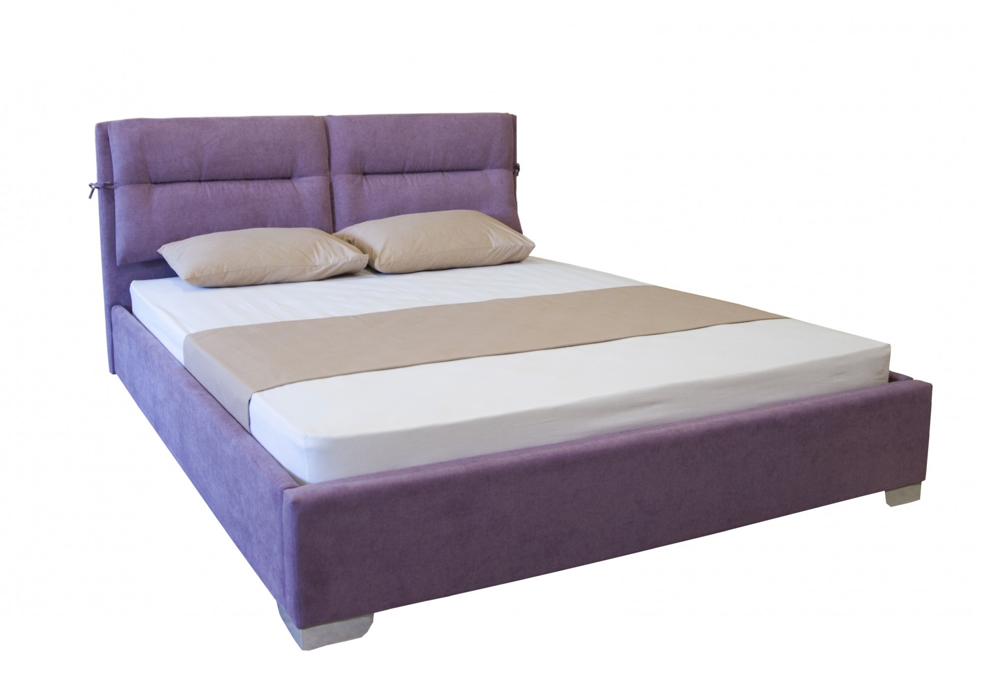 

Кровать Melbi 160х190 см фиолетовый Софи