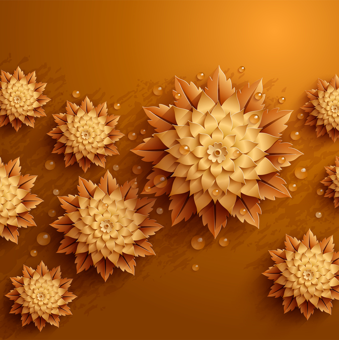 

Фотообои 3D '3D Цветы' (2589) , Классик