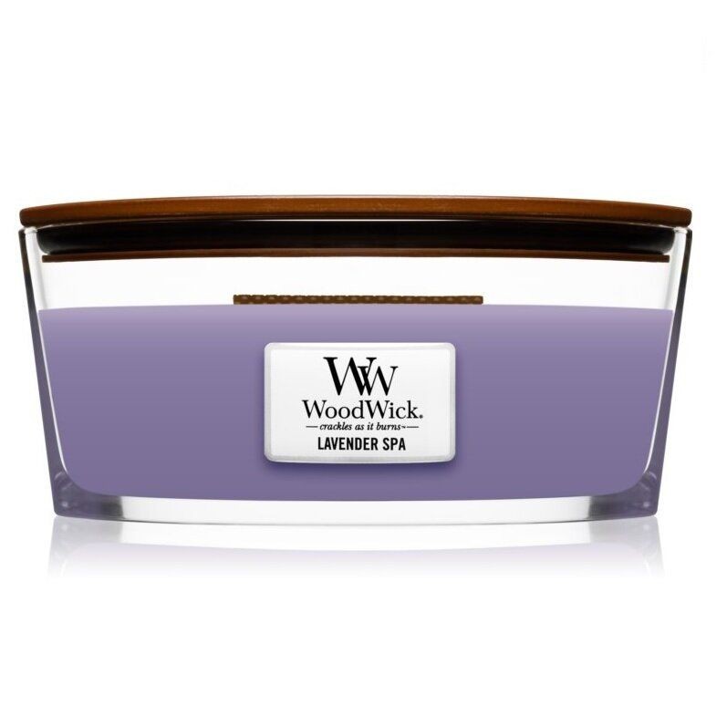 

Ароматическая свеча Woodwick Ellipse Lavender SPA 453 г