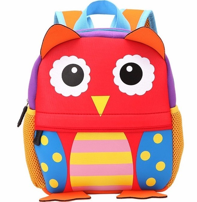 

Детский рюкзак Tochang 3-D Сова 1-7 лет неопрен