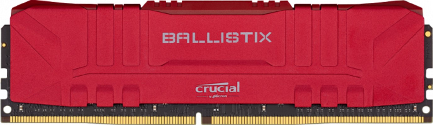 

Модуль памяти Crucial 8GB DDR4 2666 Ballistix Red (BL8G26C16U4R)