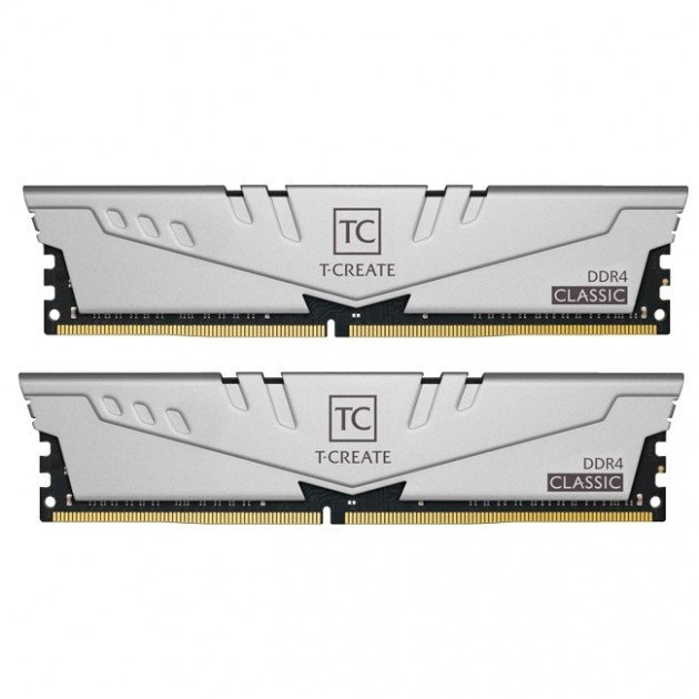 

Модуль памяти Team 16GB (2х8GB) DDR4 3200 T-Create Classic Gray (TTCCD416G3200HC22DC01)