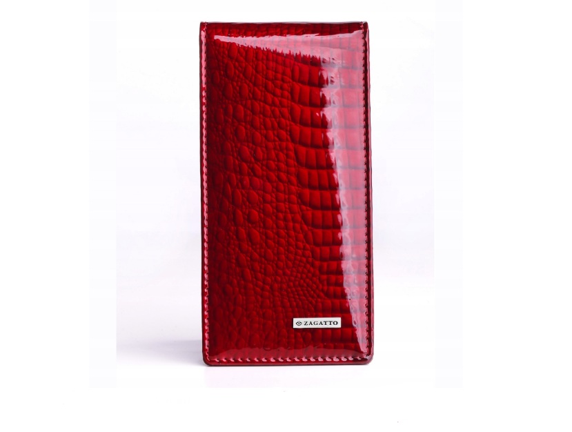 

Визитница Zagatto RFID, красная
