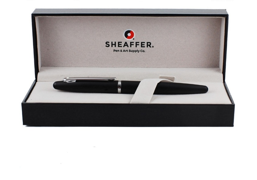 

Ручка перьевая Sheaffer, черный корпус, в подарочном футляре (JS3372)