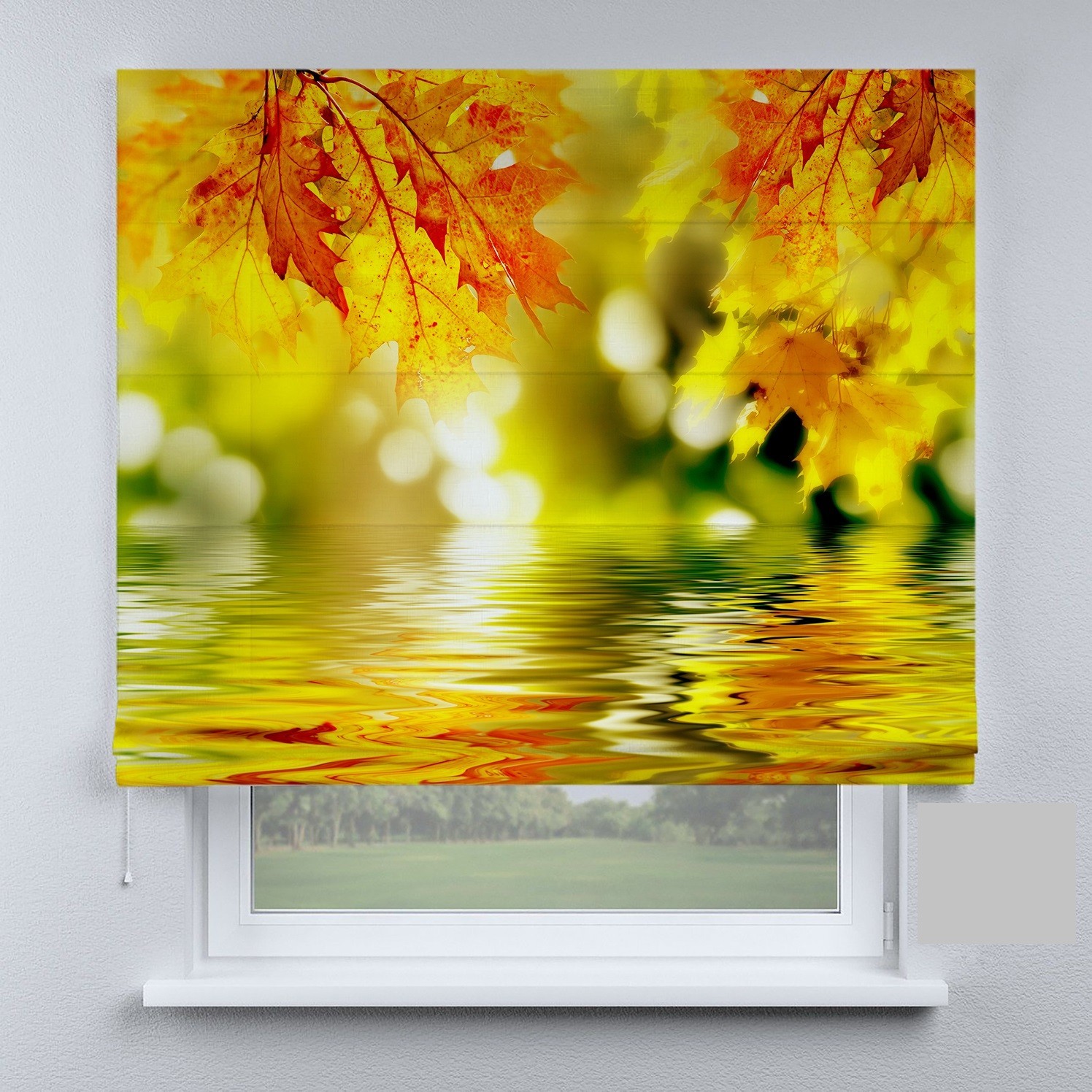 

Римские шторы DECOLIV осенные листья 80*170 см