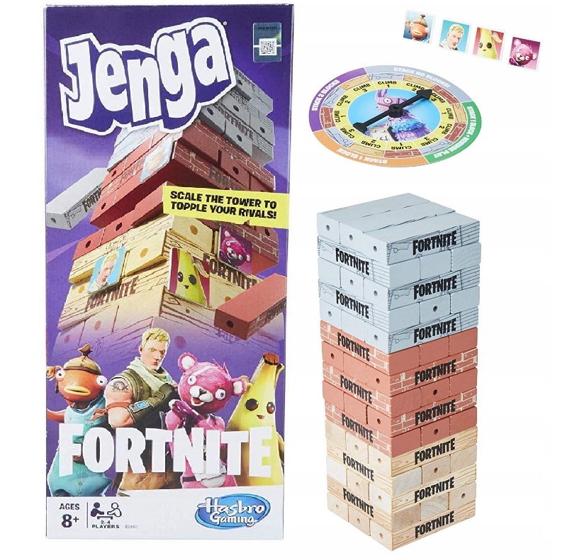 

Игра настольная Дженга Фортнайт Hasbro AGENGY GAME JENGA FORTNITE (E9480)