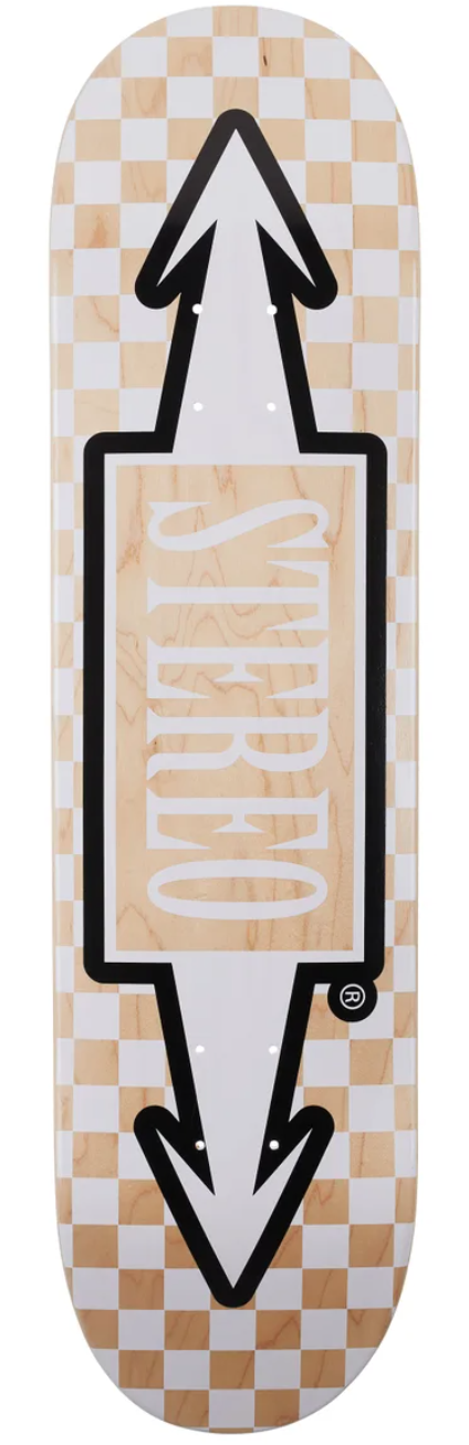 

Дека STEREO Checker Arrows Wood 8.5
