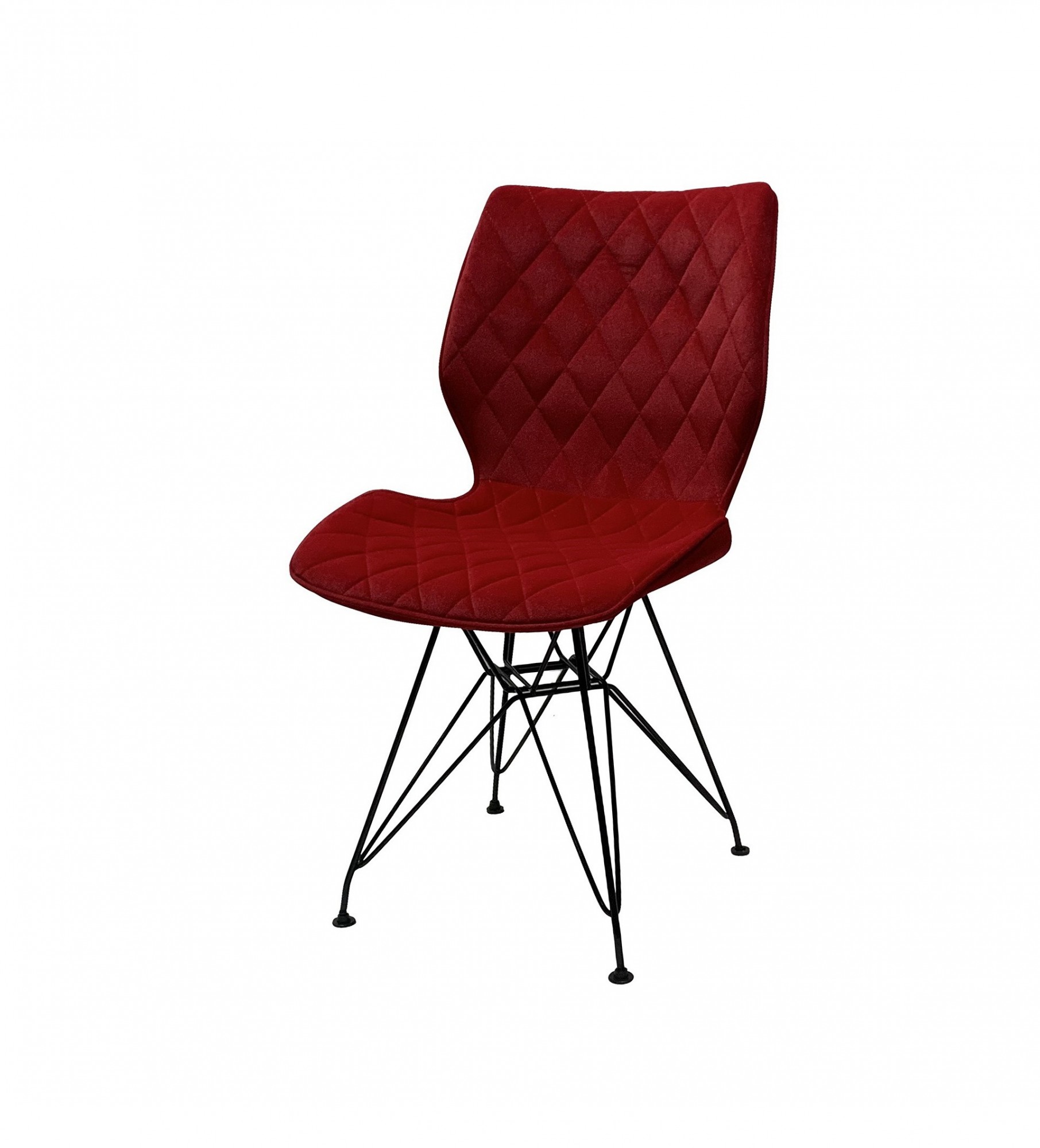 

Стул обеденный Onder Mebli NOLAN Б-Т КРАСНЫЙ B-1016 BK - ML