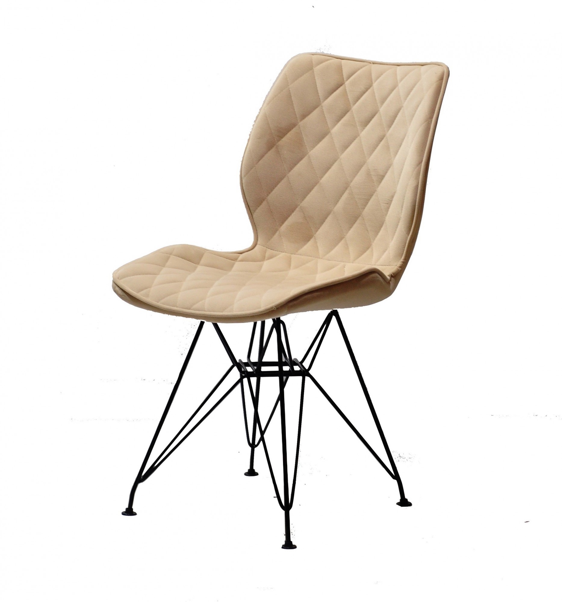 

Стул обеденный Onder Mebli NOLAN Б-Т БЕЖЕВЫЙ B-1005 BK - ML