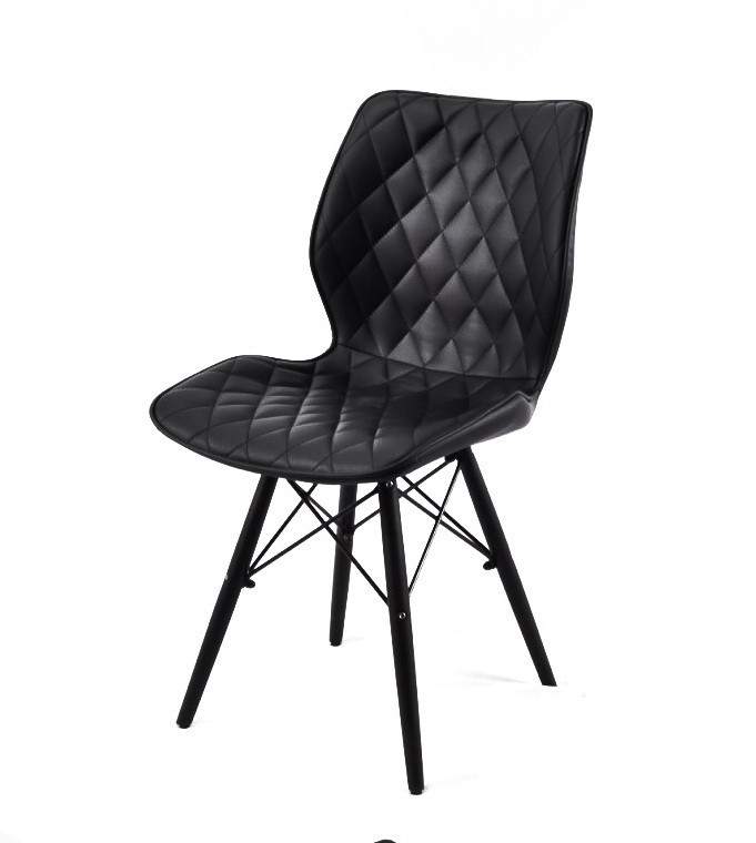 

Стул обеденный Onder Mebli NOLAN ЭК ЧЕРНЫЙ BK