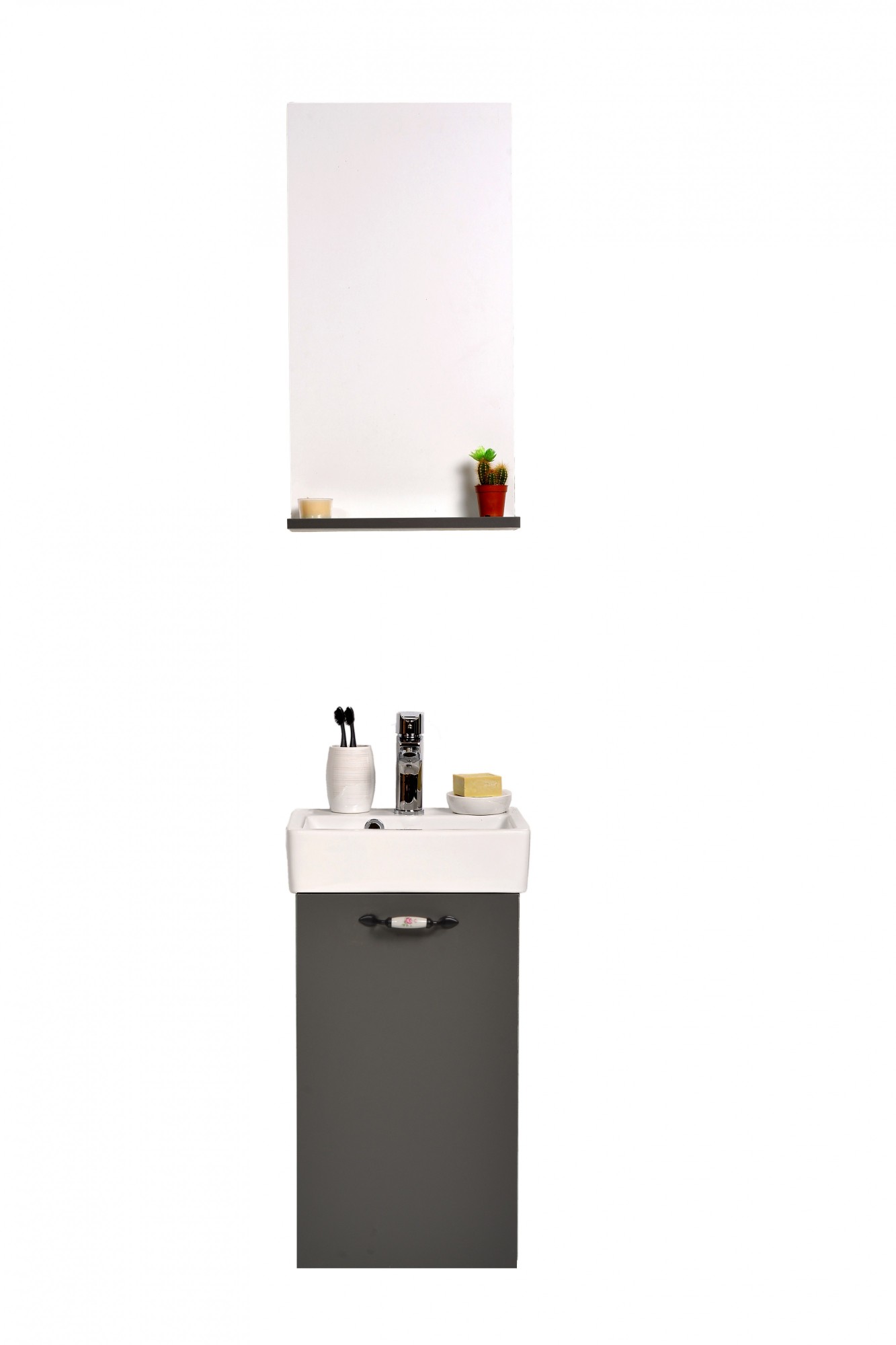 

Комплект мебели ANKA Plus, PERLA STORM GREY 0100E726