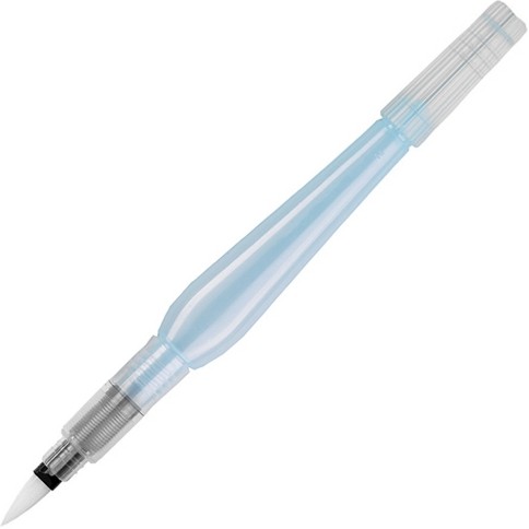 

Пензлик з резервуаром для води Pentel Aqua Brush (плоский)