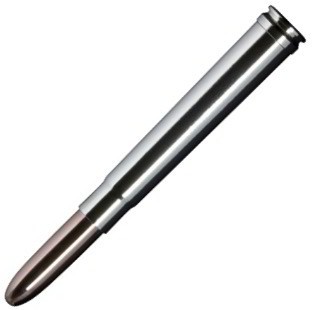 

Кулькова ручка Fisher Space Pen Bullet Калібр .375 посріблений нікель