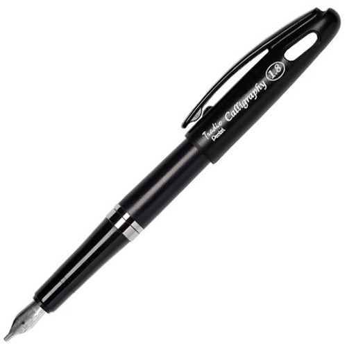 

Чорнильна ручка для каліграфії Pentel Tradio Calligraphy Pen чорна 1,8 мм