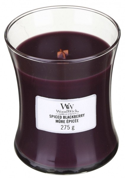 

Ароматична свіча WoodWick Medium Spiced Blackberry 275 г