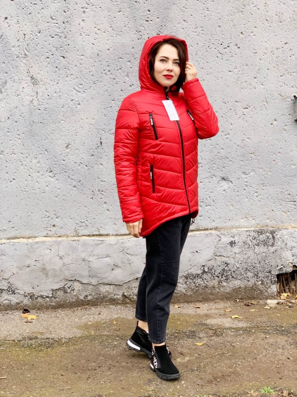 

Куртка KHAN зимняя красный 44 S