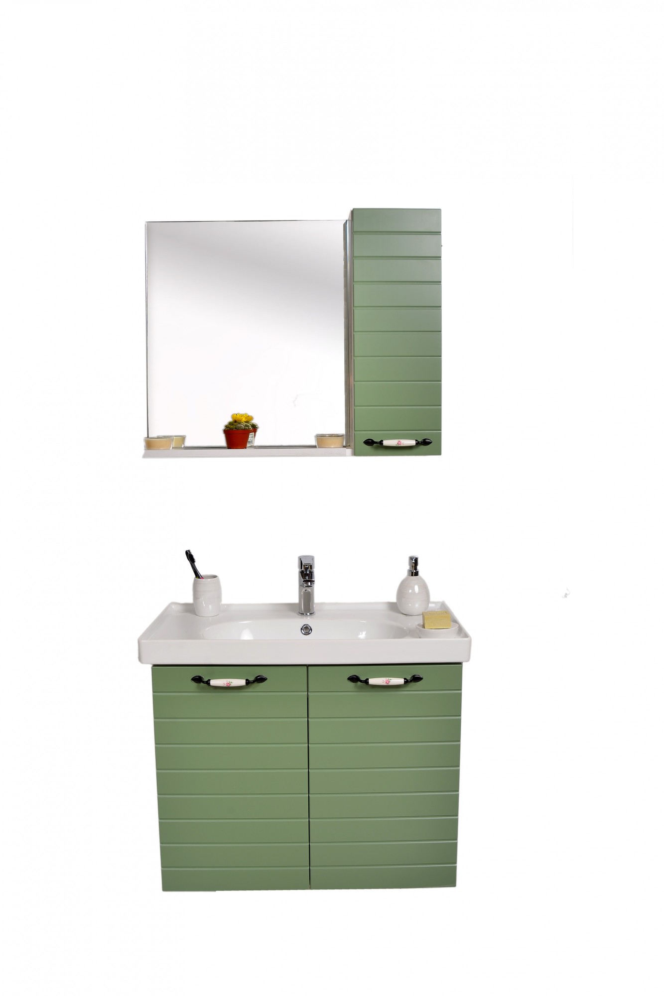 

Комплект мебели ANKA Plus, MILAS GREEN 80 CM 0980A002