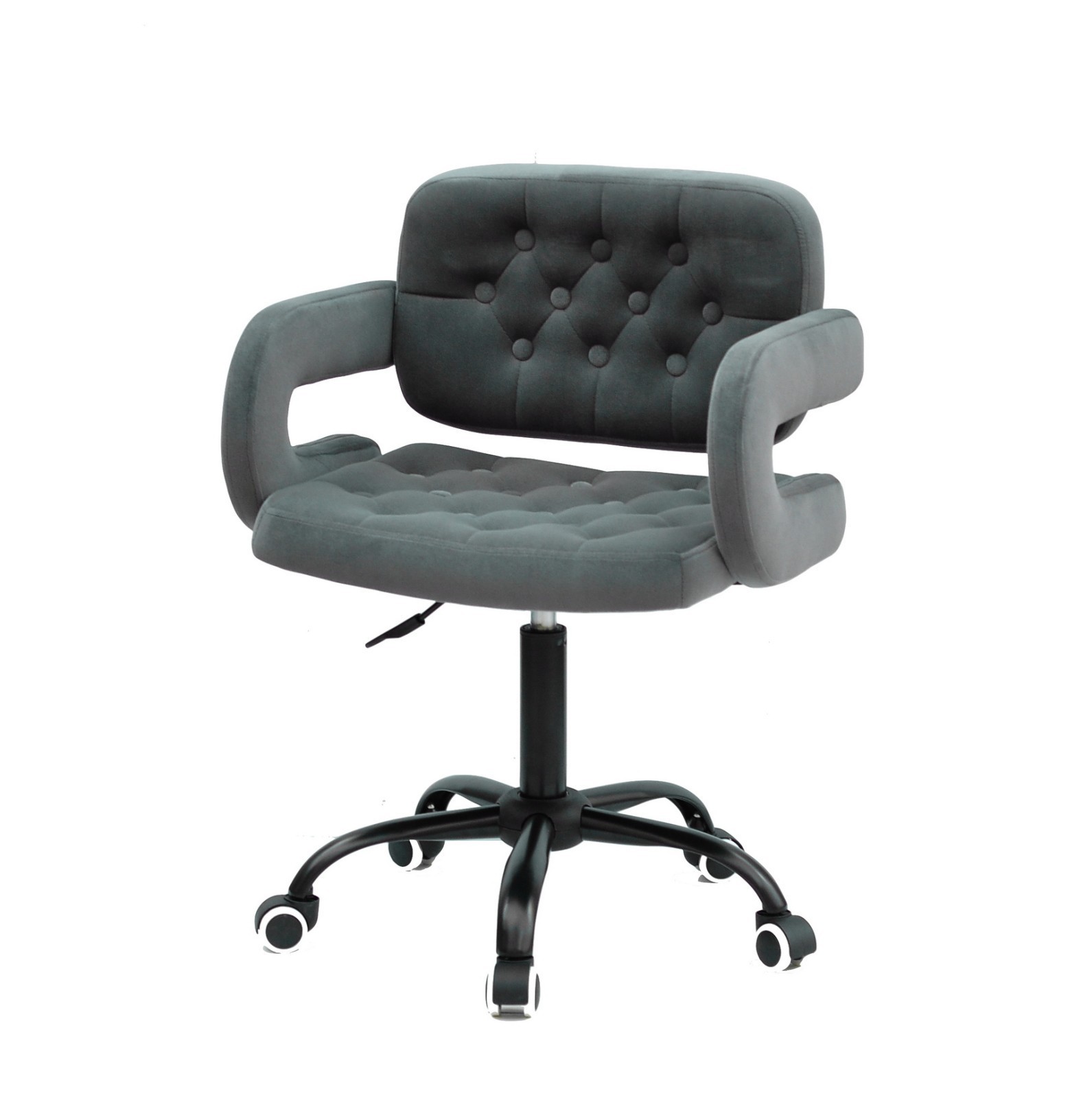 

Кресло офисное Onder Mebli GOR Б-Т СЕРЫЙ B-1004 BK - OFFICE