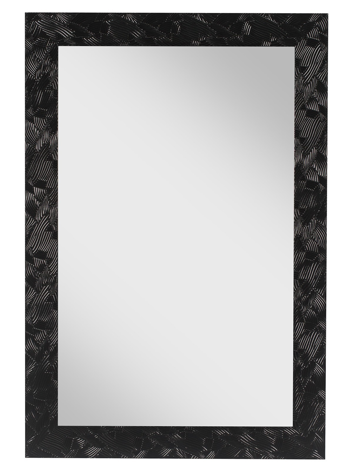 

Дзеркало настінне в пластиковій рамі Арт-Сервіс 50х80 см чорне (317)