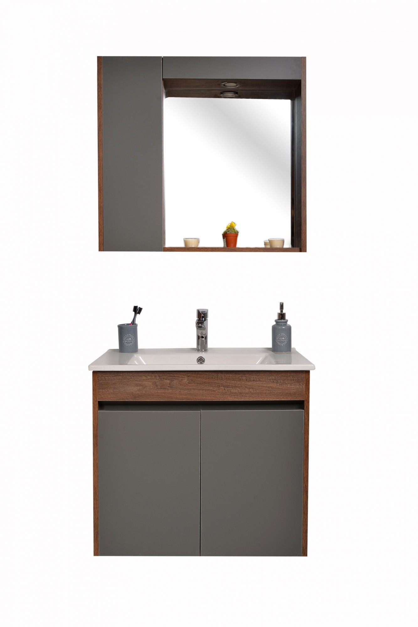 

Комплект мебели ANKA Plus, SMYRNA MOCA GREY 85 CM 1085A001