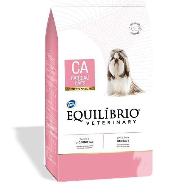 

Лечебный корм для собак Equilibrio Veterinary Dog Cardiac при с сердечно–сосудистых заболеваниях 2 кг (7896588953509)