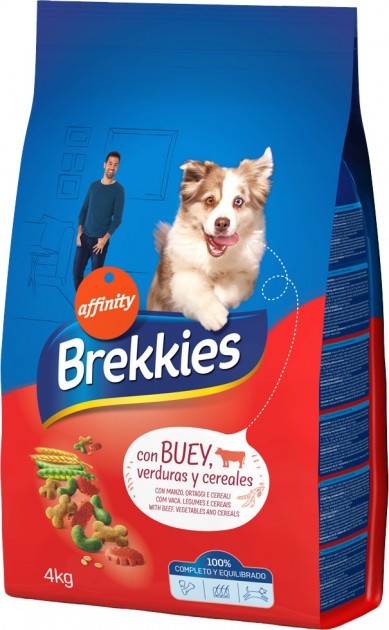 

Сухой корм для собак всех пород Brekkies Dog Beef с говядиной 4 кг (8410650854502)