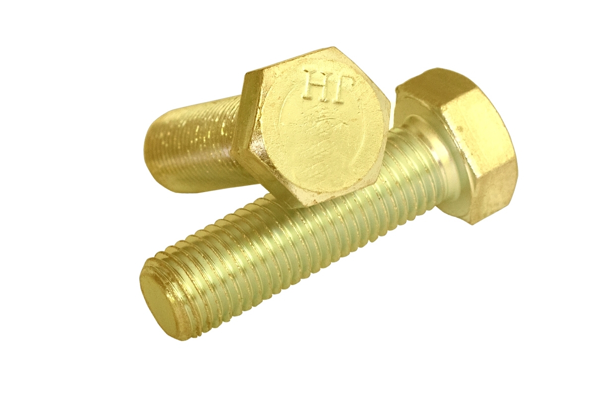 

Болт DIN 933 M6x35 8,8 цинк жовтий, 200 шт.