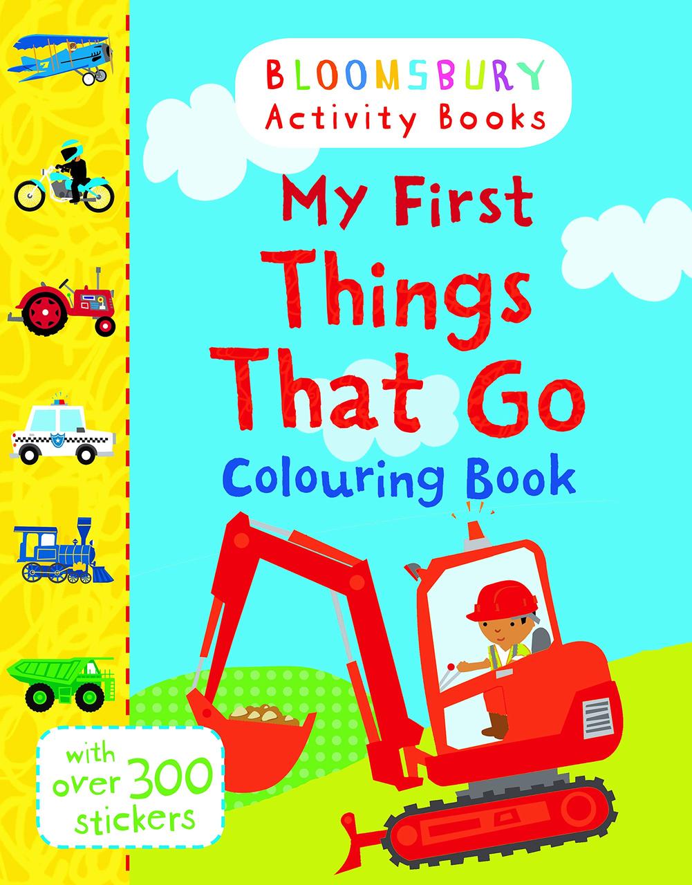 

My First Things That Go Colouring Book
