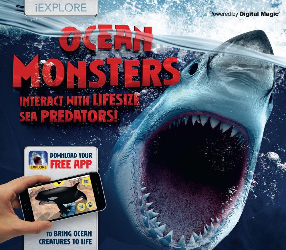 

Ocean Monsters: Interact with Lifesize Sea Predators!
