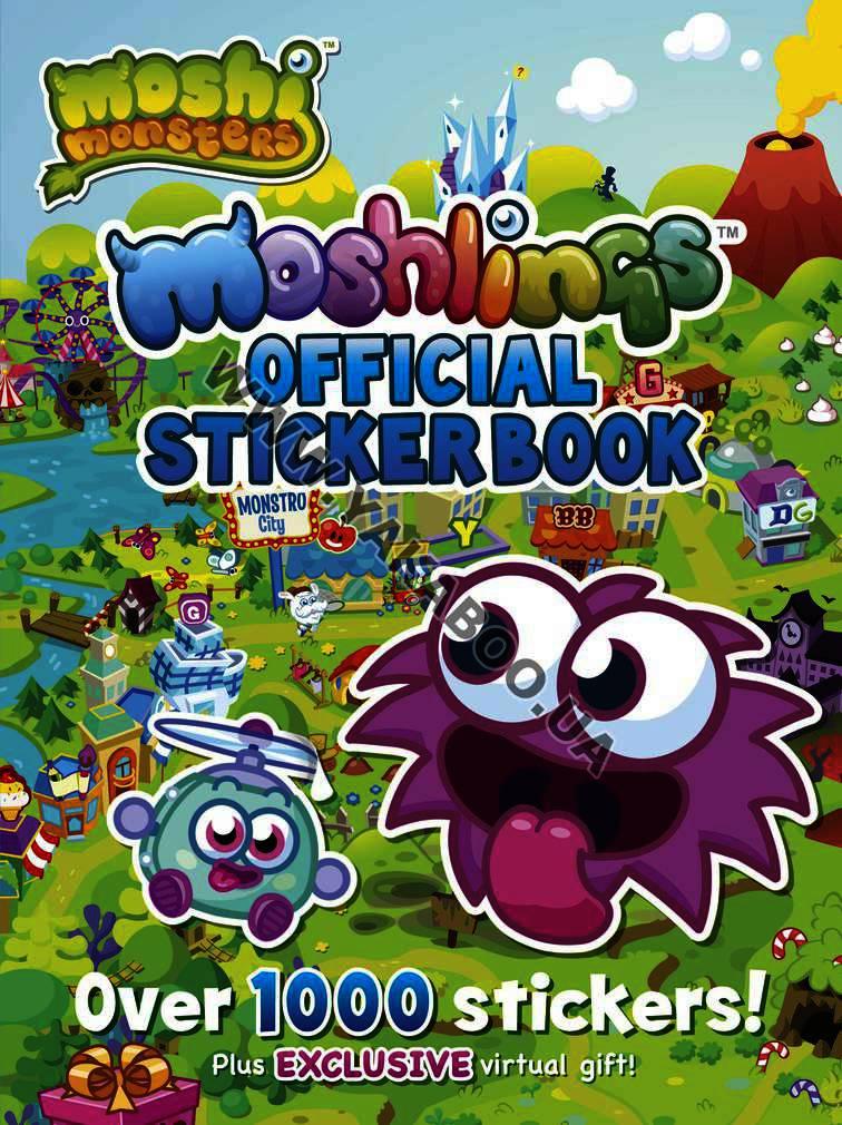 

Moshi Monsters Official Moshlings Sticker Book