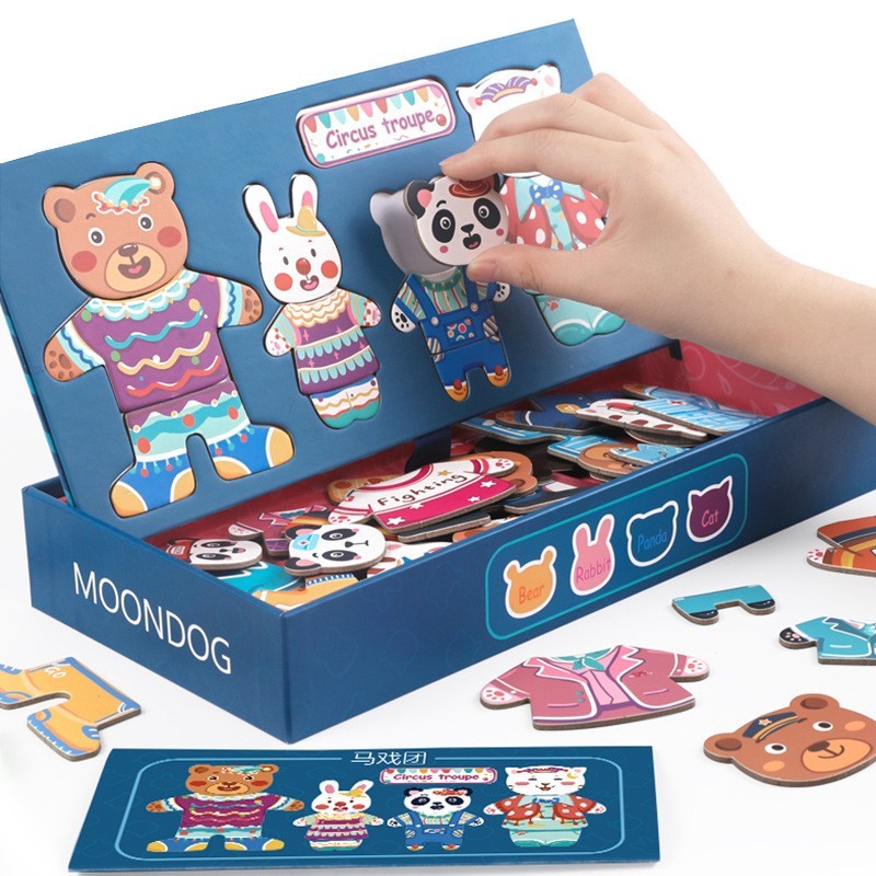 

Развивающая игра MOONDOG 3+ Montessori game