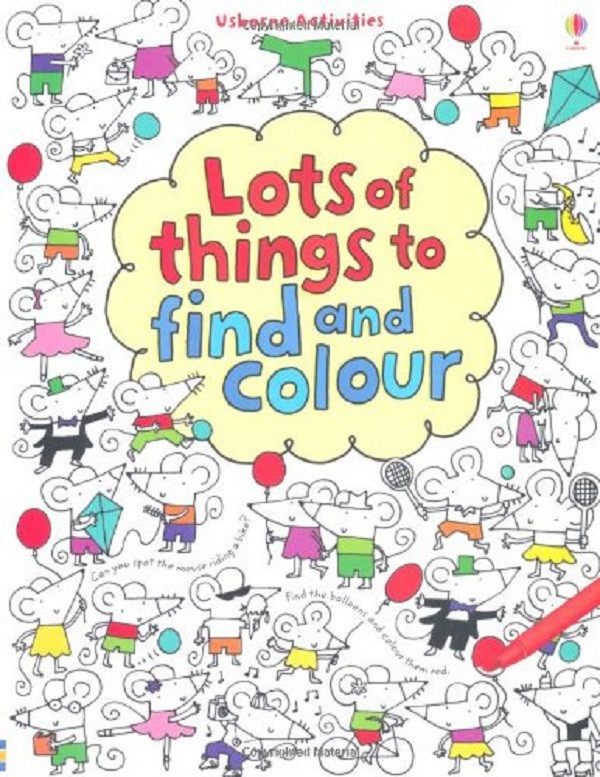 

Lots of Things to Find and Colour
