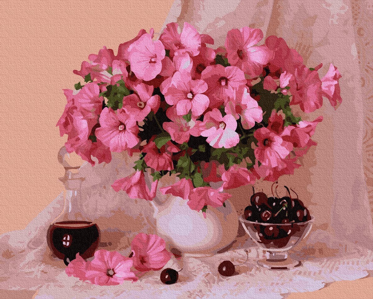 

Цветение и вишни