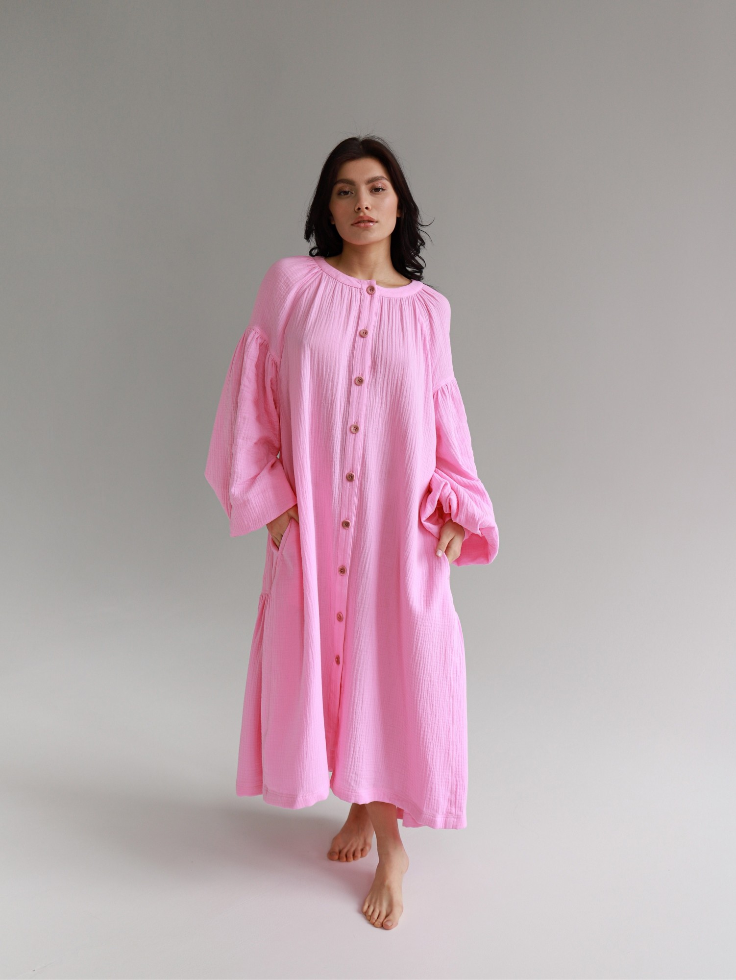 

Платье NiSO Alenka Long One Size Розовое (ML06)